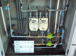 メーターボックス内給水枝管更新画像1